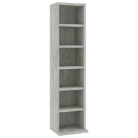 Thumbnail for CD-Schrank Betongrau 21x20x88 cm Holzwerkstoff