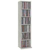 Thumbnail for CD-Schrank Betongrau 21x20x88 cm Holzwerkstoff