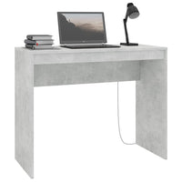 Thumbnail for Schreibtisch Betongrau 90x40x72 cm Holzwerkstoff