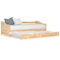 Thumbnail for Ausziehsofa Bettgestell Kiefernholz 90×200 cm