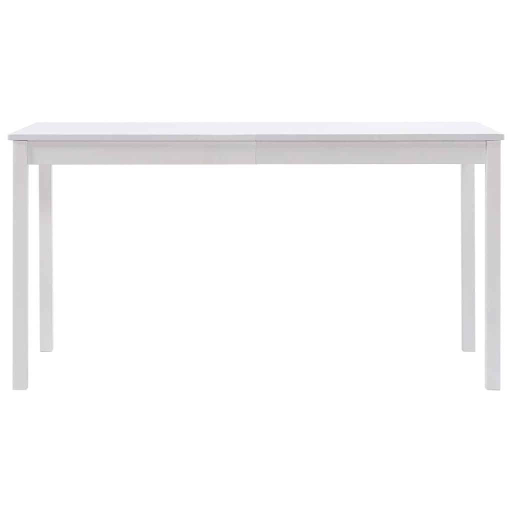 Esstisch Weiß 140 x 70 x 73 cm Kiefernholz