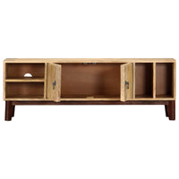 Thumbnail for TV-Schrank 130 x 30 x 46 cm Massivholz Mango