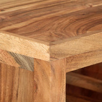 Thumbnail for Servierwagen 80x45x91 cm Massivholz Akazie