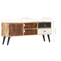 Thumbnail for TV-Schrank 115×30×47 cm Mango-Massivholz