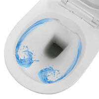 Thumbnail for Wand-WC ohne Spülrand Keramik Weiß