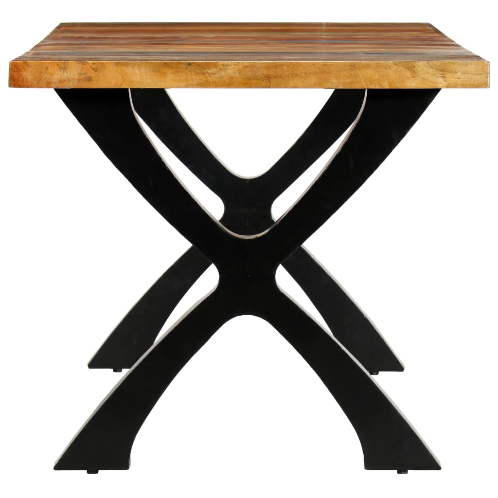 Esstisch 180x90x76 cm Altholz Massiv