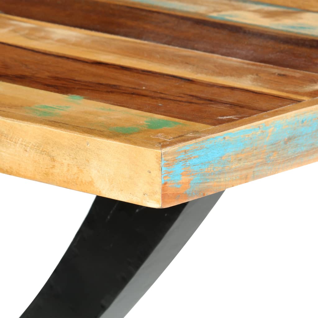 Esstisch 180x90x76 cm Altholz Massiv