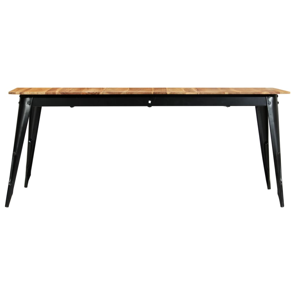Esstisch 180×90×76 cm Massivholz Akazie