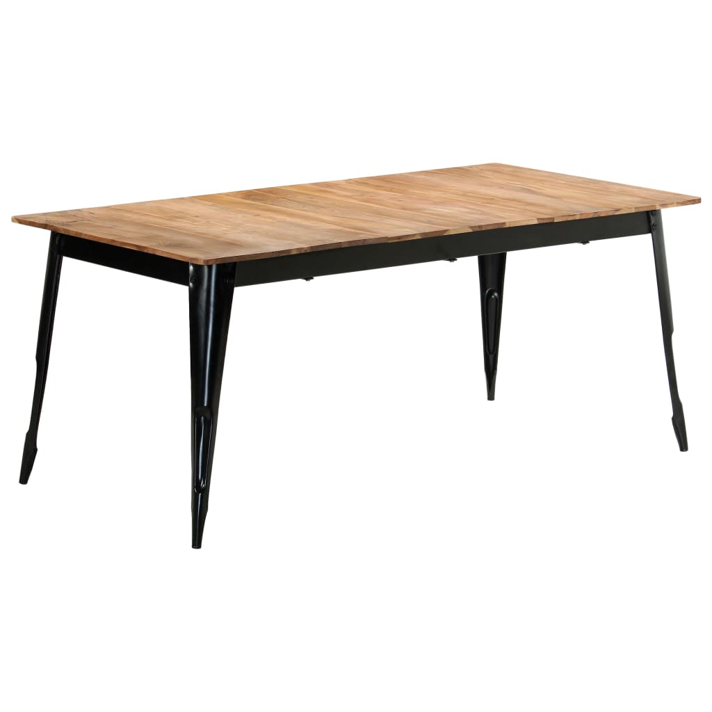 Esstisch 180×90×76 cm Massivholz Akazie