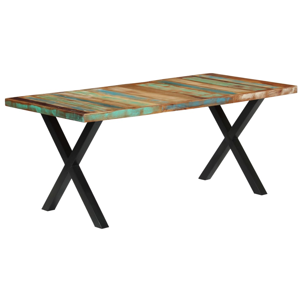 Esstisch 180x90x76 cm Altholz Massiv