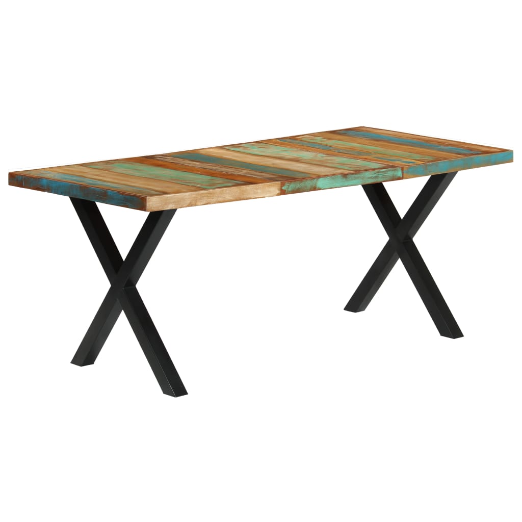 Esstisch 180x90x76 cm Altholz Massiv