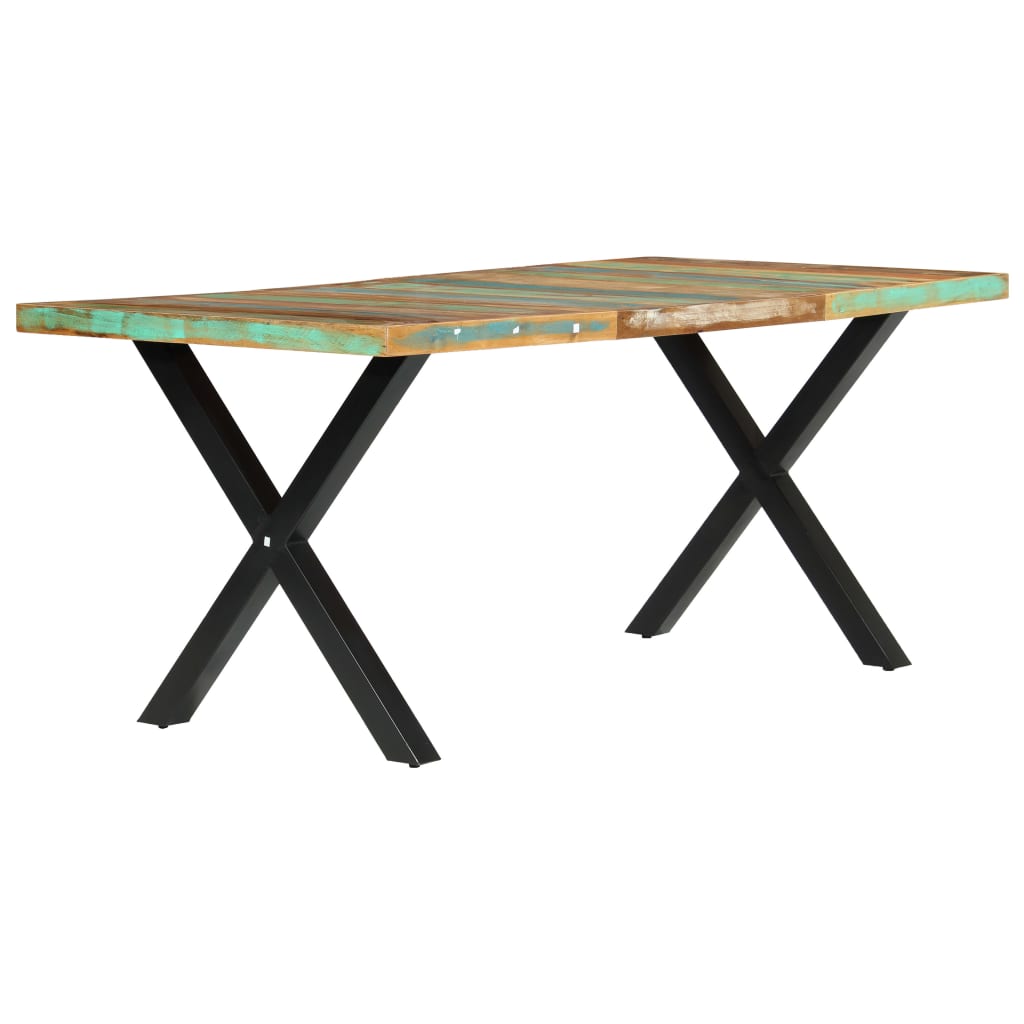 Esstisch 180x90x76 cm Altholz Massiv