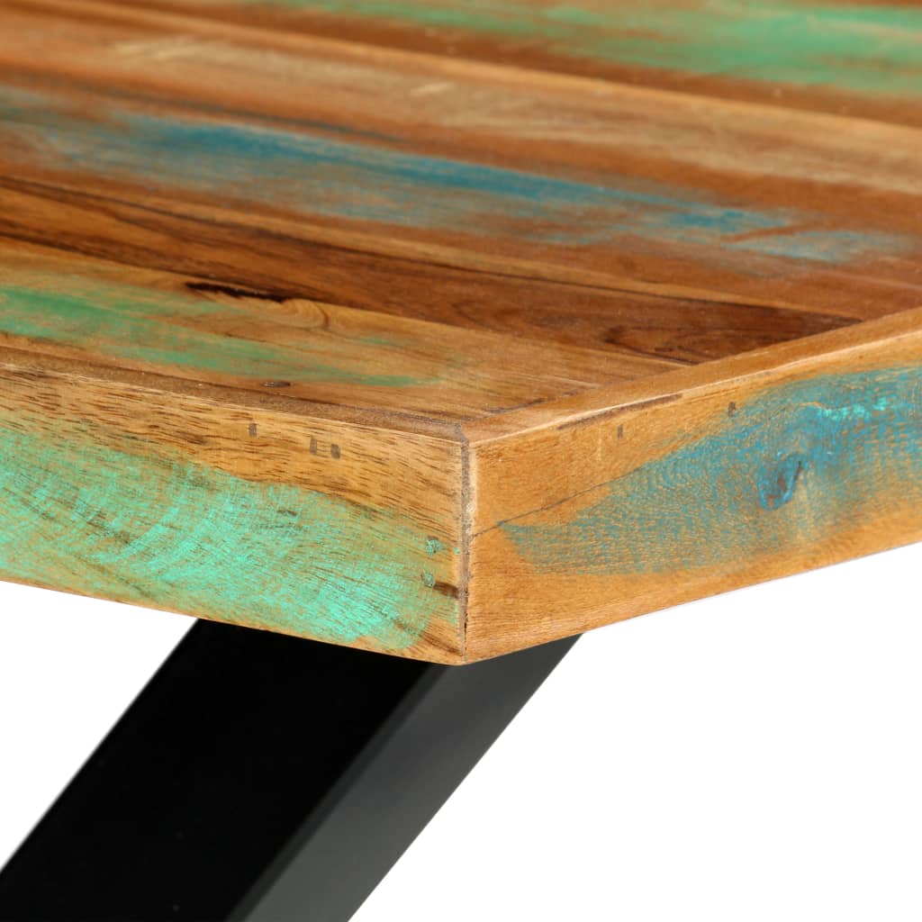 Esstisch 180x90x76 cm Altholz Massiv