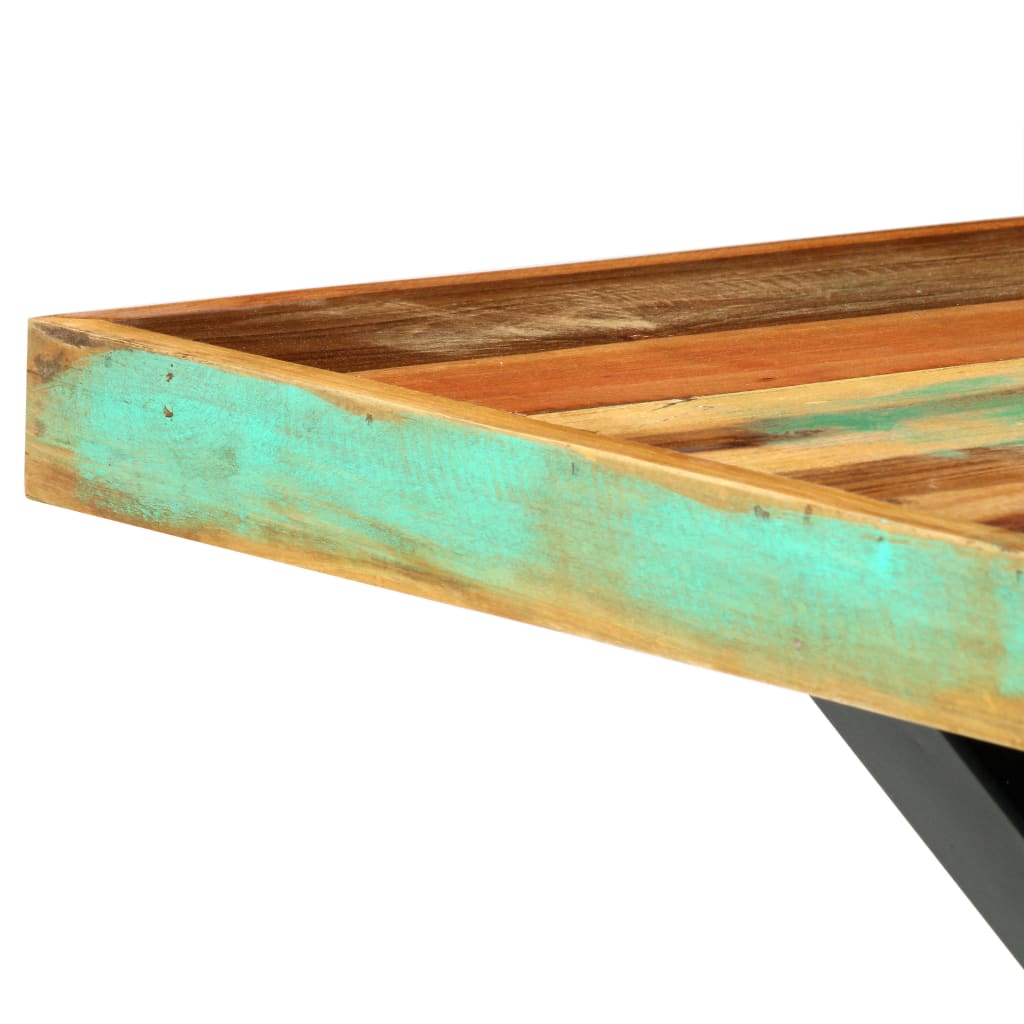 Esstisch 180x90x76 cm Altholz Massiv