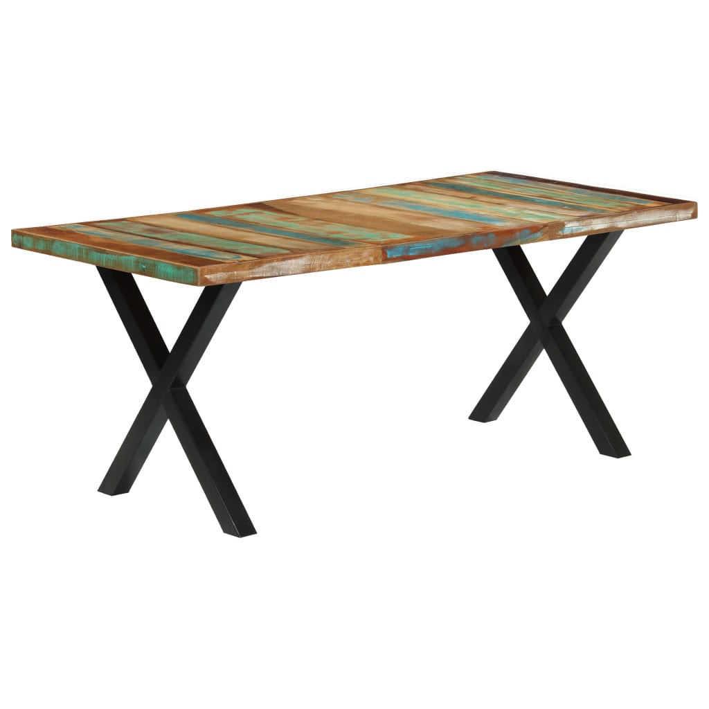 Esstisch 180x90x76 cm Altholz Massiv