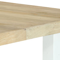 Thumbnail for Esstisch 180×90×76 cm Mango Massivholz