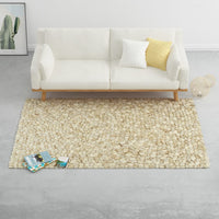 Thumbnail for Teppich Wollfilz Kiesel 160×230cm Beige/Grau/Braun/Schokolade