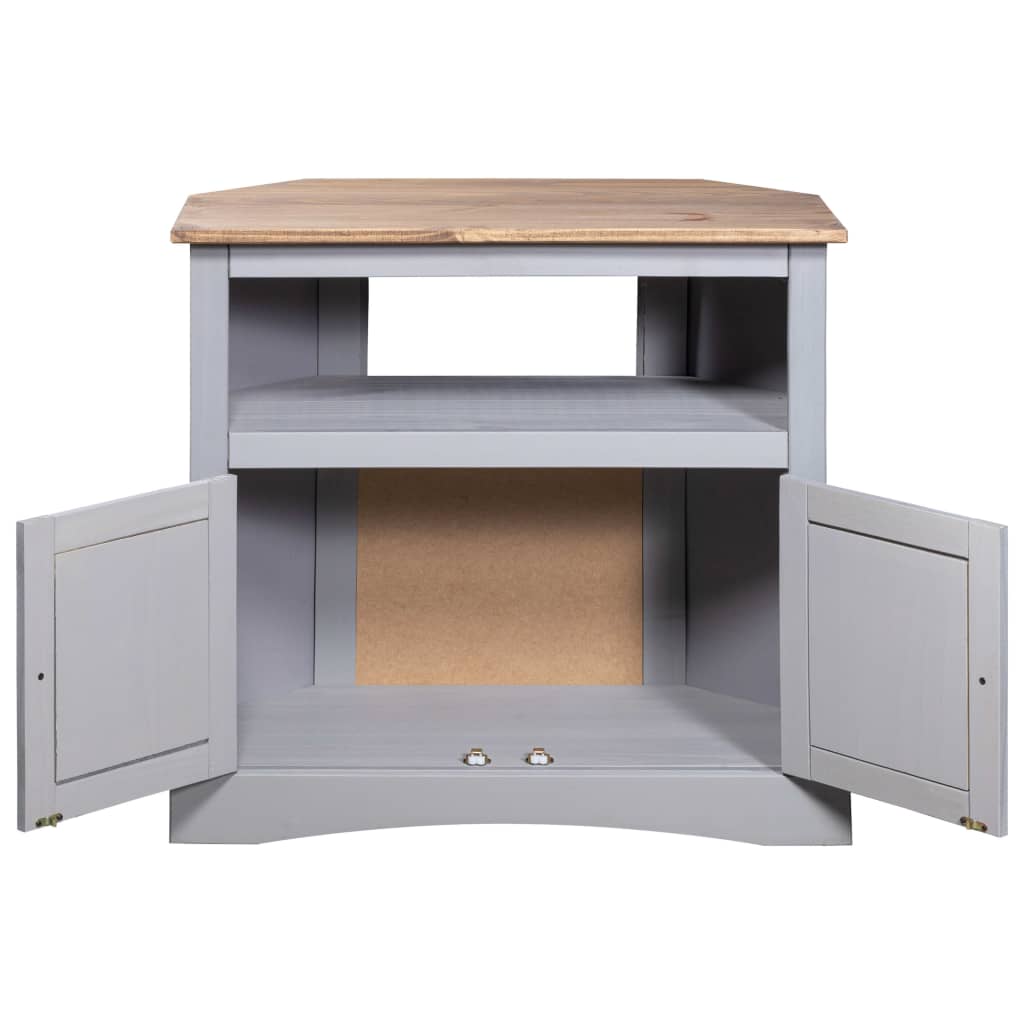 Konsolentisch Mexiko-Stil Corona Kiefer Grau 80×43×78 cm
