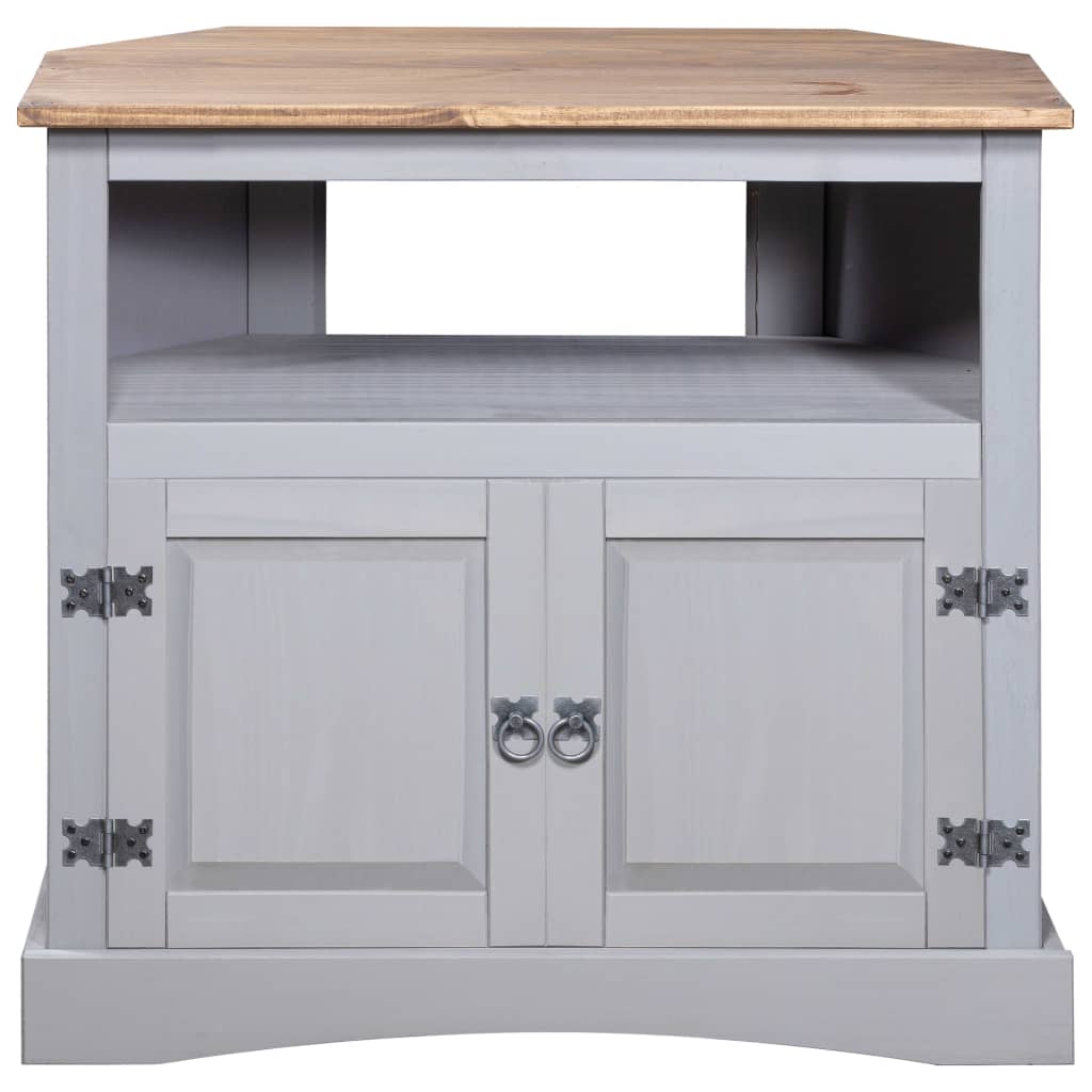 Konsolentisch Mexiko-Stil Corona Kiefer Grau 80×43×78 cm