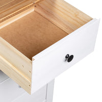 Thumbnail for Sideboard Weiß 46x40x89 cm Kiefernholz Panama