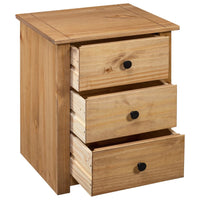 Thumbnail for Nachtschrank 46x40x57 cm Kiefernholz Panama