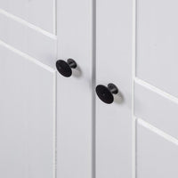 Thumbnail for Kleiderschrank 3-Türig Weiß 118×50×171,5 cm Kiefer Panama Serie