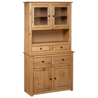 Thumbnail for Highboard 93x40,5x180 cm Kiefernholz Panama