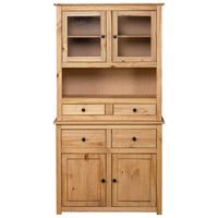 Thumbnail for Highboard 93x40,5x180 cm Kiefernholz Panama