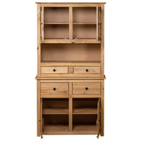 Thumbnail for Highboard 93x40,5x180 cm Kiefernholz Panama