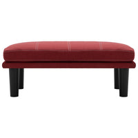Thumbnail for 2-Sitzer-Sofa Weinrot Stoff