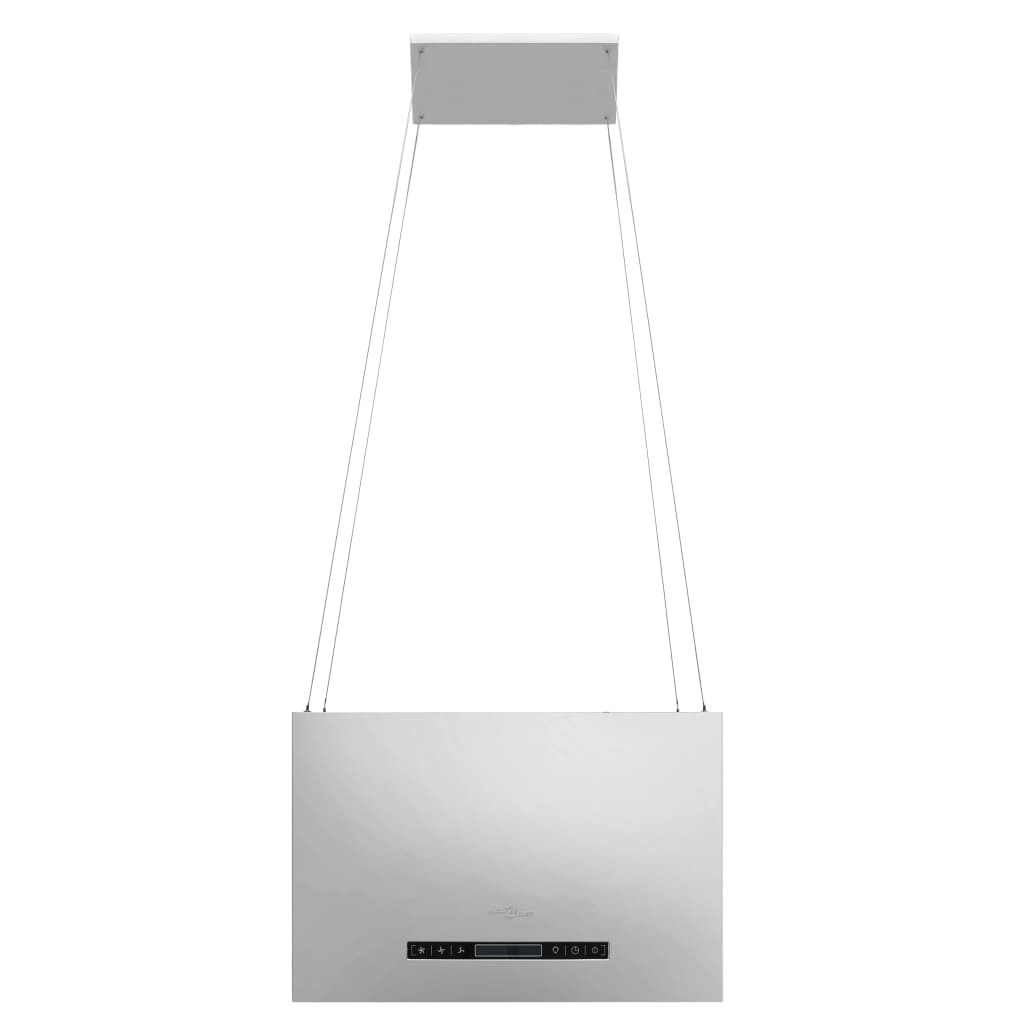 Hängende Inselhaube Touch-Sensor LCD 55 cm Edelstahl