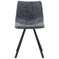 Thumbnail for Esszimmerstühle 4 Stk. Schwarz Kunstleder