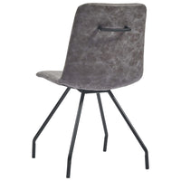 Thumbnail for Esszimmerstühle 2 Stk. Dunkelbraun Kunstleder