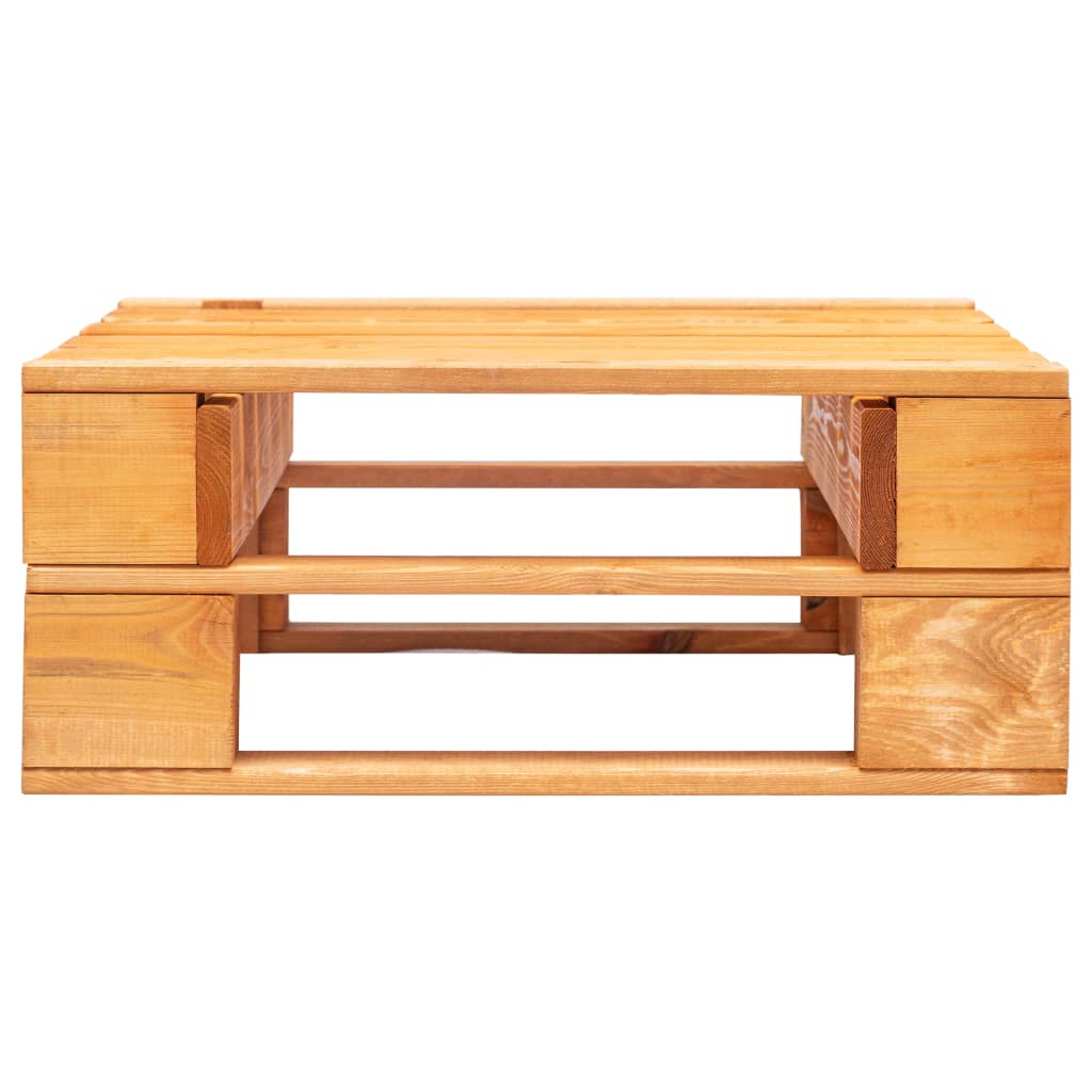 Garten-Palettenhocker Holz Honigbraun