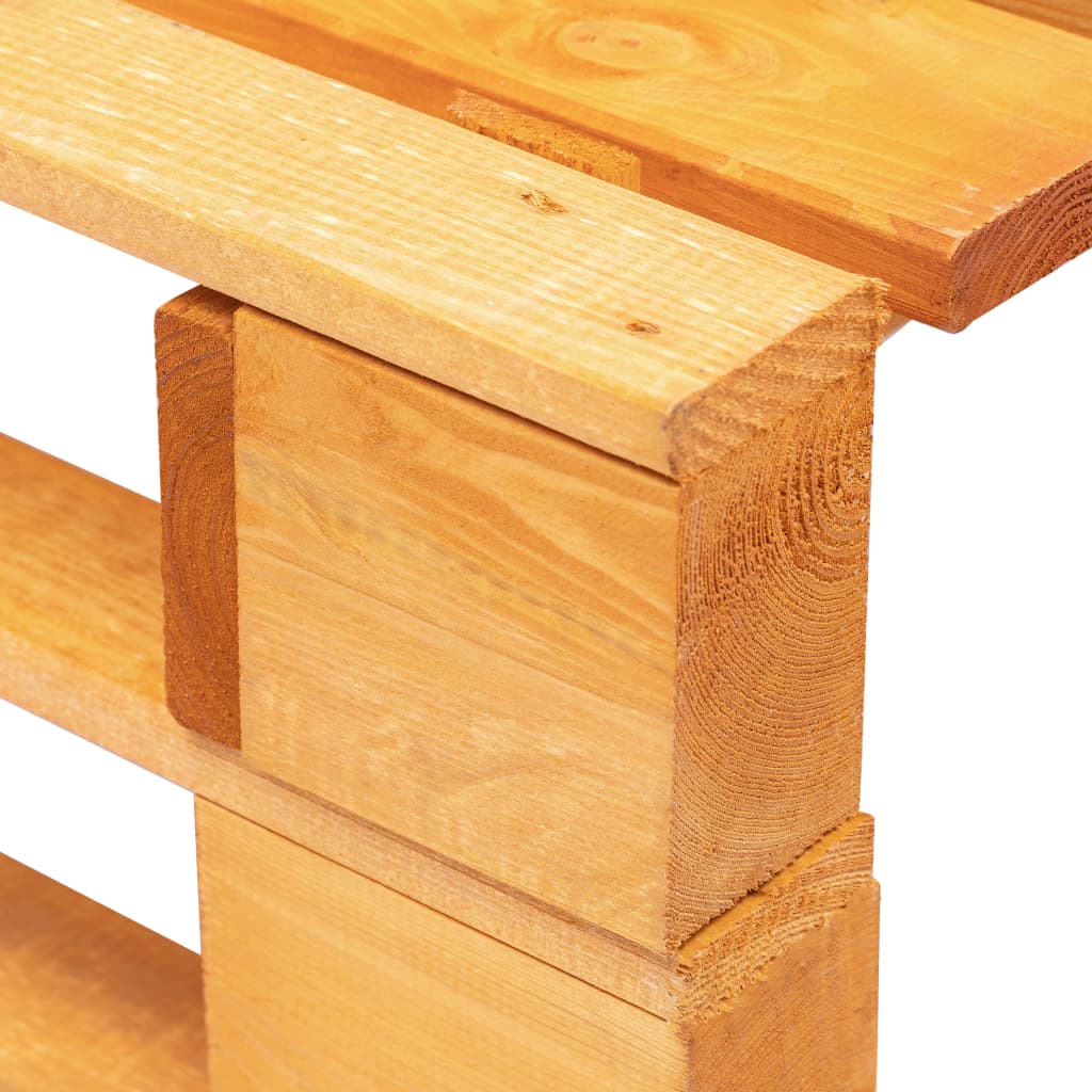 Garten-Palettenhocker Holz Honigbraun