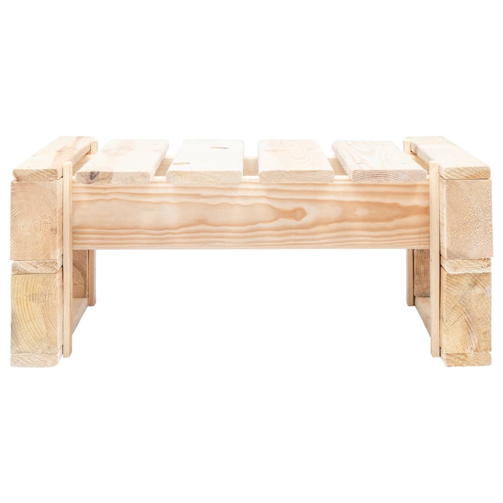 Garten-Palettenhocker Holz