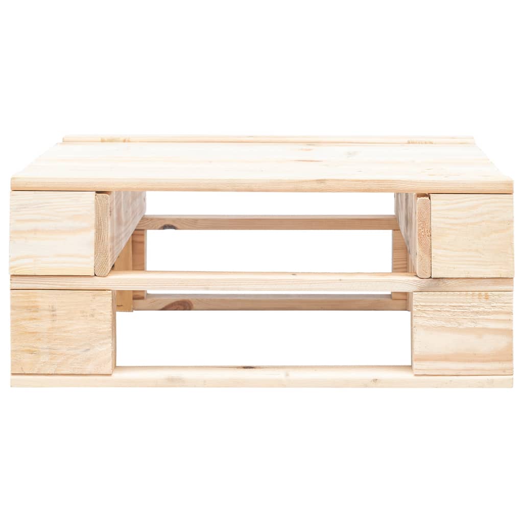 Garten-Palettenhocker Holz
