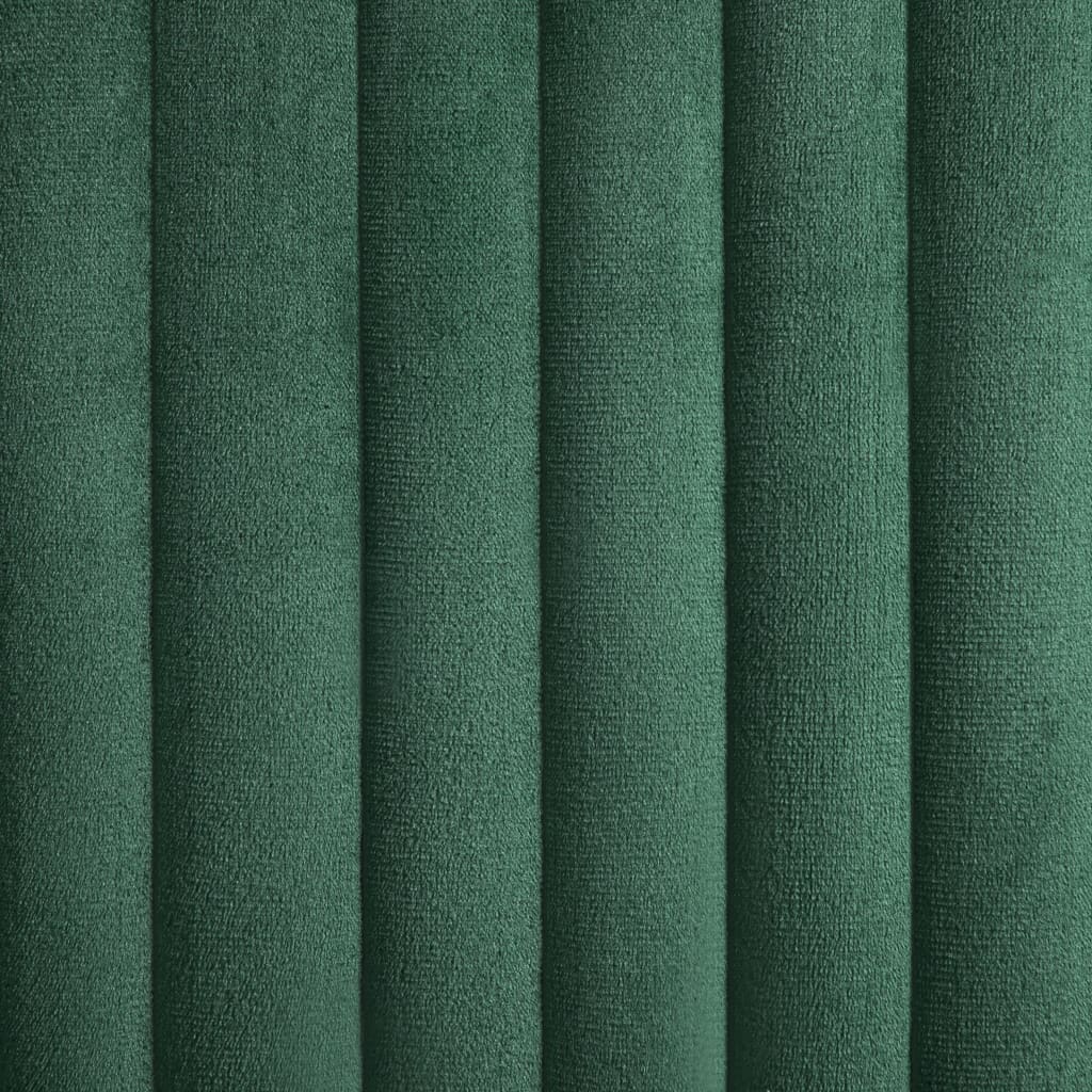 Esszimmerstühle 6 Stk. Grün Samt