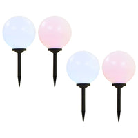 Thumbnail for Solar-Außenleuchten 4 Stk. LED Kugelförmig 30 cm RGB