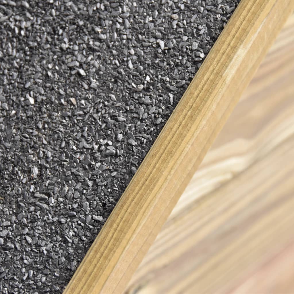 Garten-Geräteschuppen mit Tür 77x28x178 cm Kiefer Imprägniert