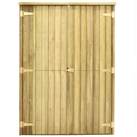 Thumbnail for Garten-Geräteschuppen 123x50x171 cm Kiefernholz Imprägniert