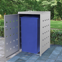 Thumbnail for Mülltonnenbox für 1 Tonne 240 L Edelstahl