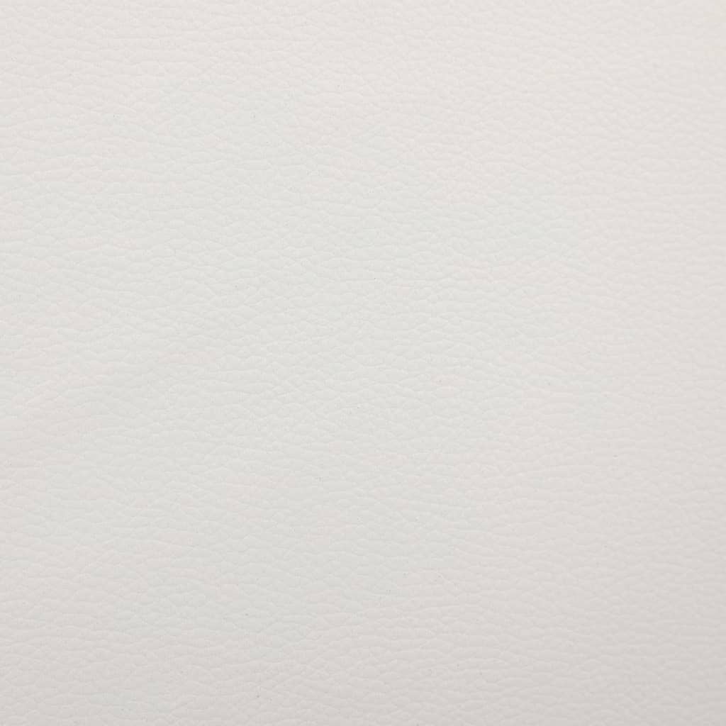 Bett mit Memory-Schaum-Matratze Kunstleder 180×200 cm