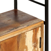 Thumbnail for Bücherregal 4 Ebenen 80x30x180 cm Altholz Massiv