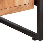 Thumbnail for Bücherregal 4 Ebenen 80x30x180 cm Massivholz Akazie