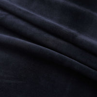 Thumbnail for Verdunkelungsvorhänge mit Ösen 2 Stk. Samt Schwarz 140x245 cm