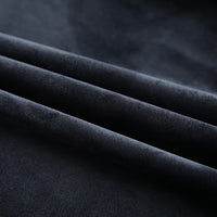 Thumbnail for Verdunkelungsvorhänge mit Haken 2 Stk. Samt Schwarz 140x175 cm