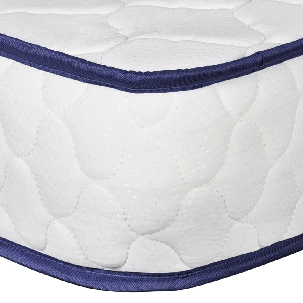 Bett mit Memory-Schaum-Matratze Rosa Samt 180x200cm