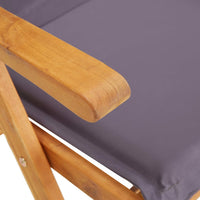 Thumbnail for Verstellbare Gartenstühle 2 Stk. Braun Massivholz Akazie