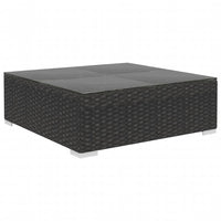 Thumbnail for 9-tlg. Garten-Lounge-Set mit Auflagen Poly Rattan Schwarz